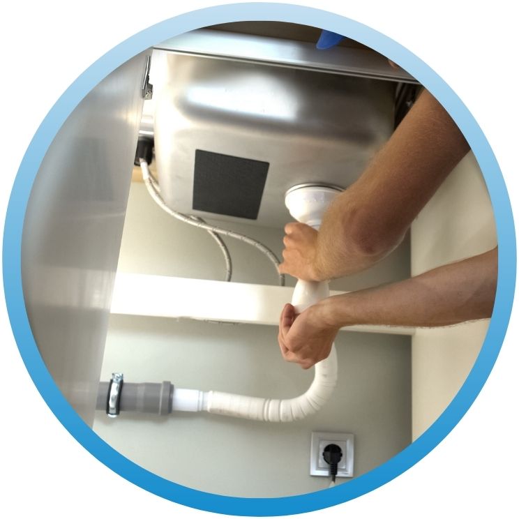 repairing a kitchen sink drain