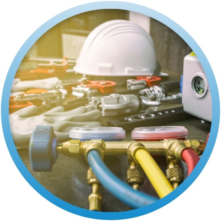 HVAC tools and equipment